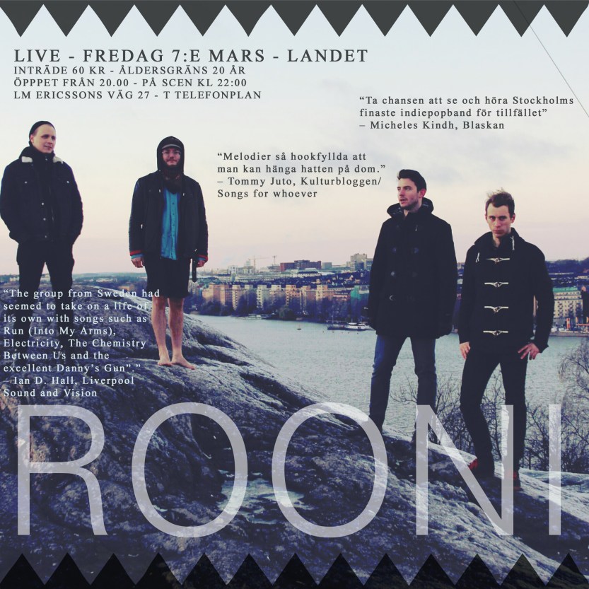 Rooni på Landet poster